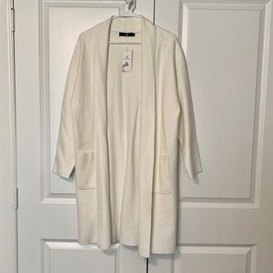 NWT White Cardigan